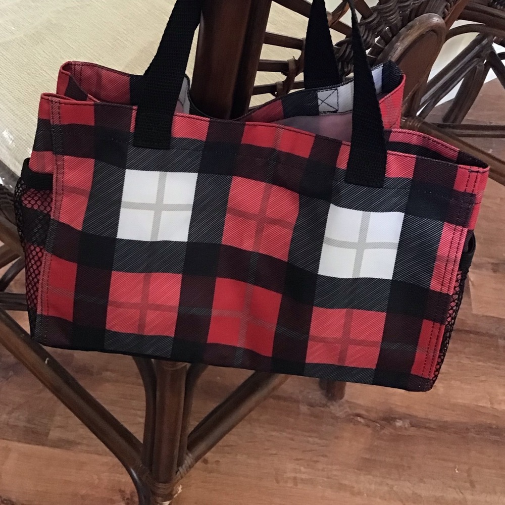 Thirty-one Bags Plaid Tote Bag